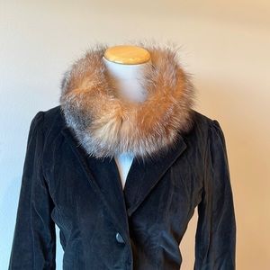 Mink Fur Velcro Collar vintage by Peter Beaton